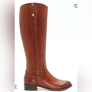 INC International Concepts Fawne Cognac Knee High Boots Sz 6